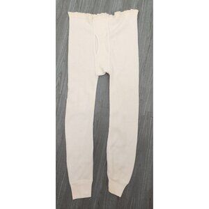 Vintage Boys J.E. Morgan Thermal Long John's Pants Made in USA Large 14-16